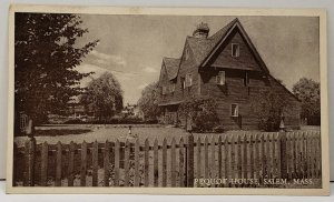 Pequot House, Salem Massachusetts Postcard B16