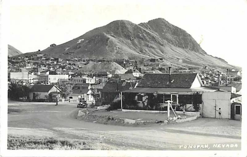 RPPC View of Tonapah Nevada