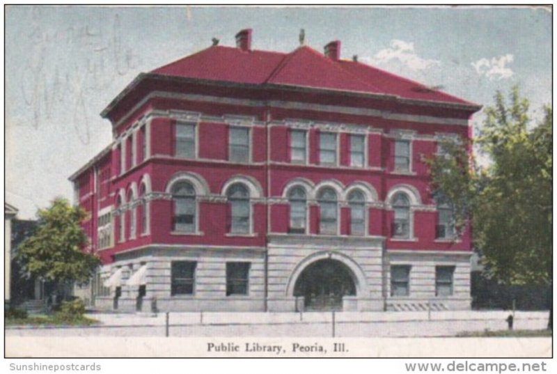 Illinois Peoria Public Library 1909