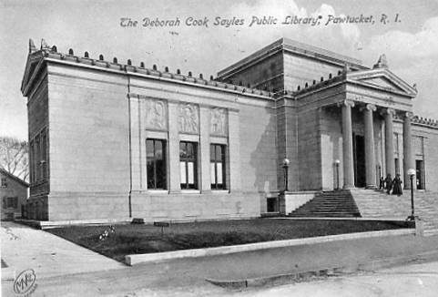 RI - Pawtucket,  The Deborah Cook Sayles Public Library