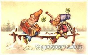 Gnomes, Elves, Fairy, Faries, 1955 very light crease bottom edge, corner wear...