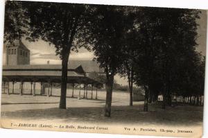 CPA JARGEAU - La Halle Boulevard Carnot (164885)