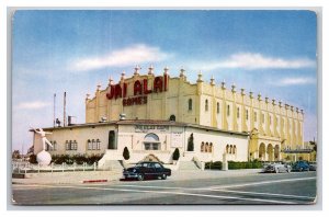 Fronton Palacio Palace Jai Alai Stadium Tijuana Mexico UNP Chrome Postcard Y17