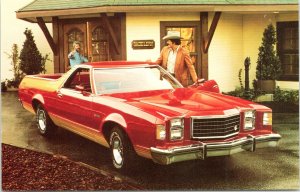 Advertising Postcard 1979 Ford Ranchero GT