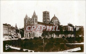 Old Postcard A.G.A.B 17-ANGOULEME-The cathedrle (XII s) My Hist