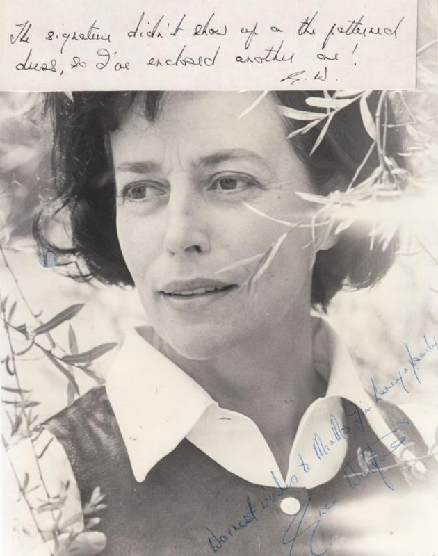 Gwen Watford Edgar Allen Poe Horror Film Actress Hand Signed Photo & Message