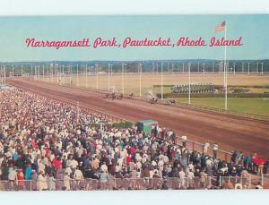 Pre-1980 RACETRACK Pawtucket Rhode Island RI ho6339