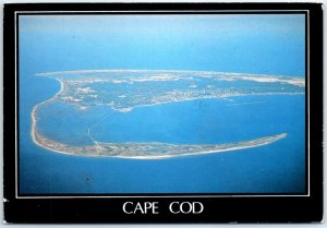 An aerial view showing Provincetown and the tip of Cape Cod - Provincetown, MA