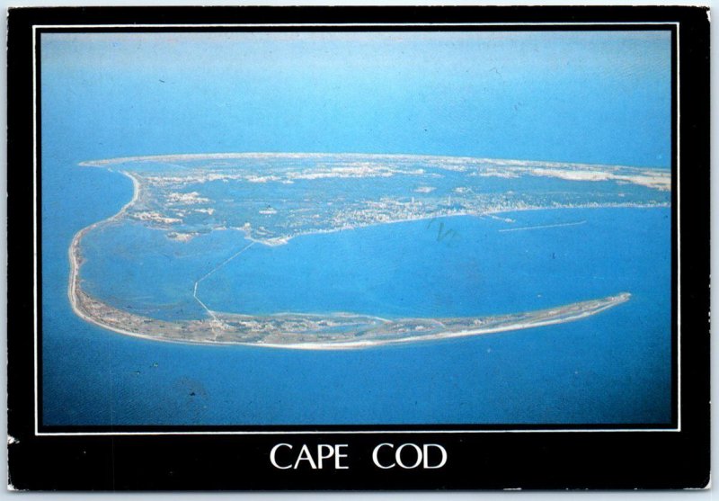 An aerial view showing Provincetown and the tip of Cape Cod - Provincetown, MA 