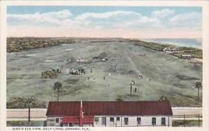 Florida Ormond Birds Eye View Of Golf Links