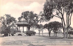 Wakefield Common, Wakefield, MA overlooking Lake Quannapowitt
