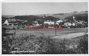 Czech Republic, Novy Hradek, RPPC, Town View, Photo