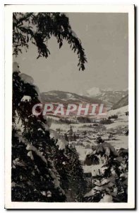 Old Postcard Megeve