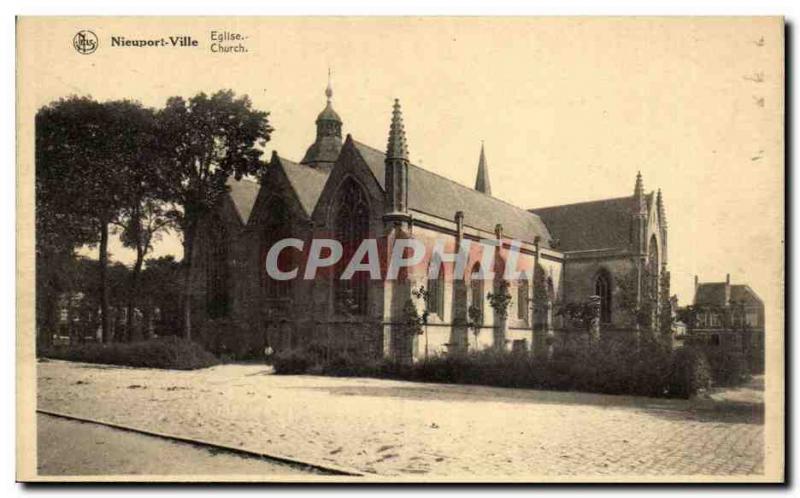 Belgium Belgie Postcard Ancient Church