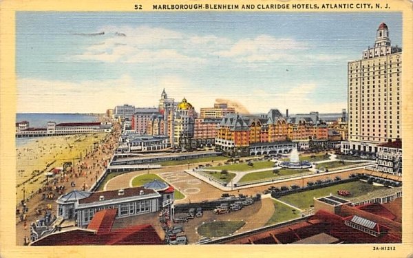 Marlborough-Blenheim and Clardige Hotels in Atlantic City, New Jersey