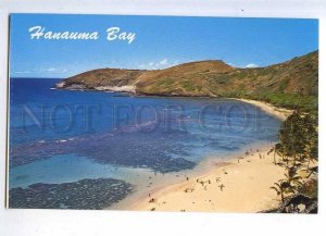 204357 ALOHA from HAWAII Hanauma Bay old postcard