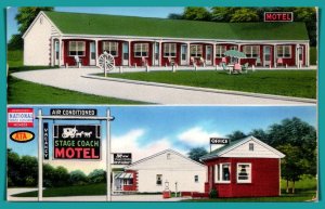 Virginia, Troutville - Stage Coach Motel & Restaurant - [VA-641]