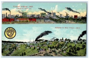 c1910 Greater War Times Exterior View Atlanta Georgia Vintage Antique Postcard