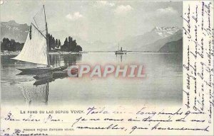 Old Postcard The Fond du Lac Vevey From Boat