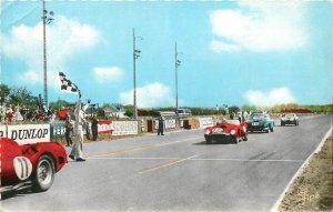 Postcard RPPC 1965 France Le Mans auto racing occupational FR24-1324