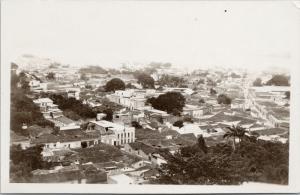 Caracas Venezuela Birdseye Unused Vintage Real Photo Postcard E38