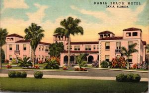 Florida Dania The Dania Beach Hotel 1952 Curteich