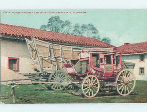 Unused Divided-Back POSTCARD FROM Sacramento California CA HM5669