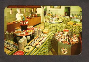 PA Americus Hotel Smorgasbord Restaurant Dutch Allentown Pennsylvania Postcard