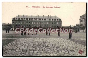 Postcard Old Barracks Amiens Friant