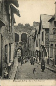 CPA DINAN - Rue et Porte du Jersual (139987)