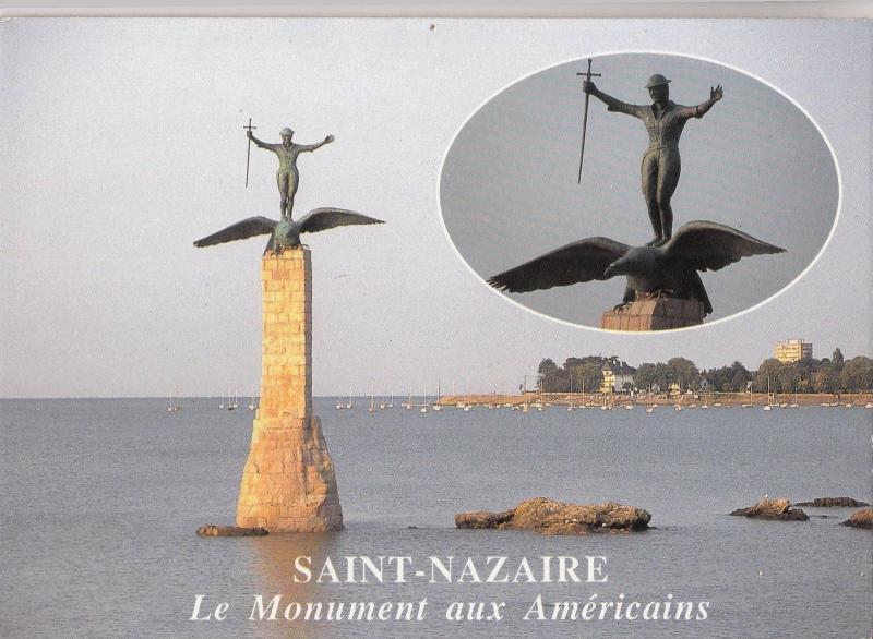 BF24292 saint nazaire le monument aux americains   france front/back image