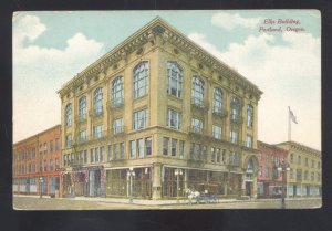 PORTLAND OREGON DOWNTOWN ELKS BUILDING VINTAGE POSTCARD