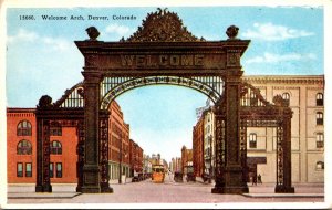 Colorado Denver Welcome Arch