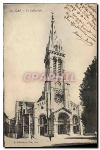 Postcard Old Gap La Cathedrale