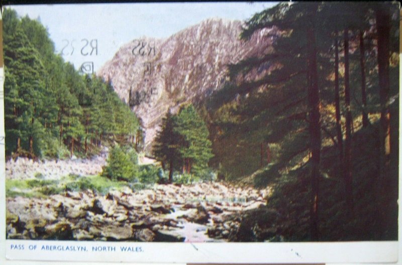 Wales Pass of Aberglaslyn North Wales - posted 1952