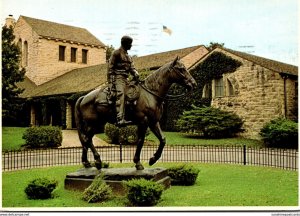 Oklahoma Claremore Will Rogers Memorial Equestrian Statue 1986