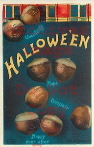 258503-Halloween, IAP No 978-2, Ellen Clapsaddle, Chestnuts Hope Despair
