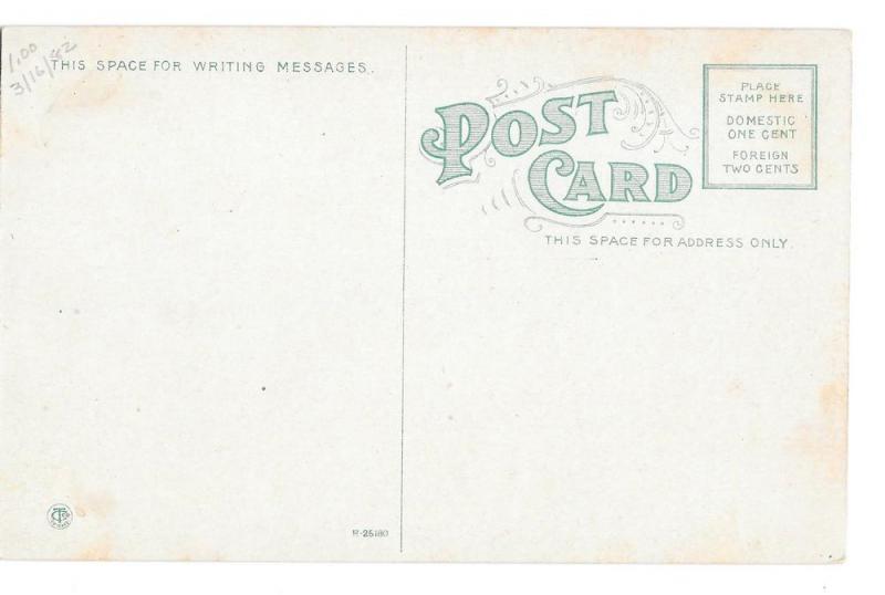 York PA New Post Office Artists Rendering Vtg Postcard