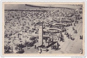 View Of The Beach, Ostende (West Flanders), Belgium, PU-1952