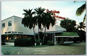 Vtg Fort Lauderdale Florida FL Creightons Restaurant 1970s View Postcard