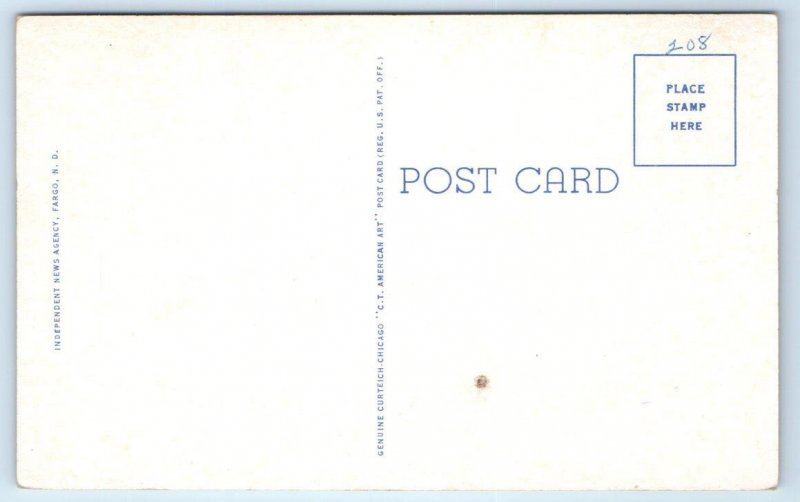 MOREHEAD, MN Minnesota ~ CONCORDIA COLLEGE c1930s Clay County Postcard