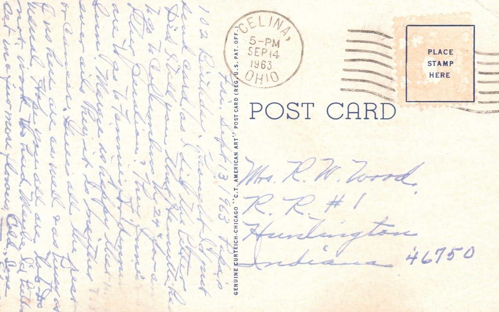 Vintage Postcard 1963 Municipal Court House Legal Services Building