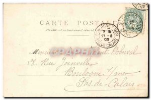 Saint Cloud Old Postcard Inside the Park and Ecole Normale (Eiffel Tower)