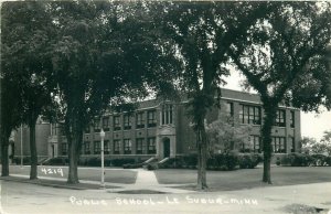 Minneapolis Minnesota Paynesville public school Le Soeur real photo postcard