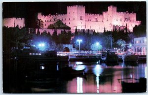 M-54051 Island of Rhodos/Rhodes Knight's Palace by Night Greece Europe