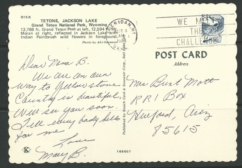 Wyoming  PC  Tetons, Jackson Lake