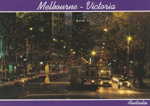 MELBOURNE, VICTORIA, Australia - Vintage POSTCARD