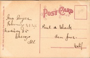 Vtg 1910s South Shore Country Club Lake Shore Chicago Illinois IL Postcard