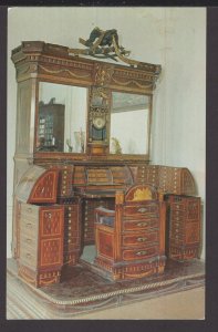 Florida St. Augustine - Famous Napoleon Desk circa 1810 Lightner Museum ~ Chrome