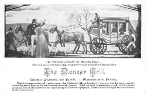 Pioneer Grill, George Washington Hotel Washington, Pennsylvania PA  